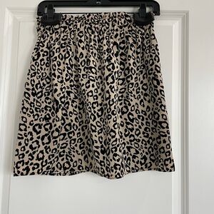 Miami leopard skirt